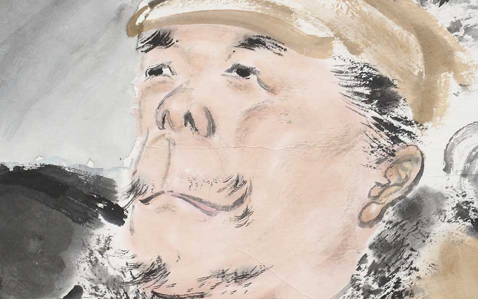 2013天津美院毕业展国画作品（局部展示）048高清