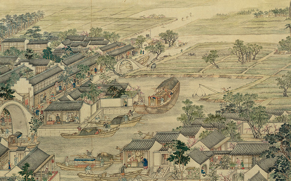 姑苏繁华图卷全图001高清_徐扬姑苏繁华图卷全图001高清_姑苏繁华图卷全图001徐扬高清_徐扬_清代