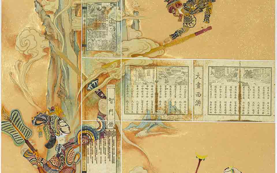 大画西游之智斗铁扇公主高清_大画西游之智斗铁扇公主王菽高清_王菽大画西游之智斗铁扇公主高清_王菽_当代 