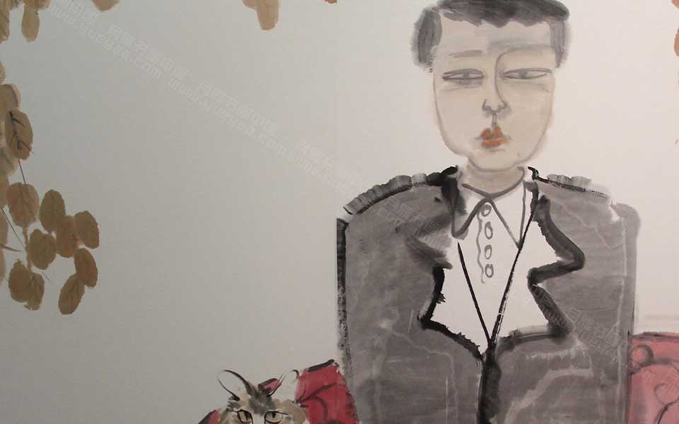 2013天津美院毕业展国画作品154高清