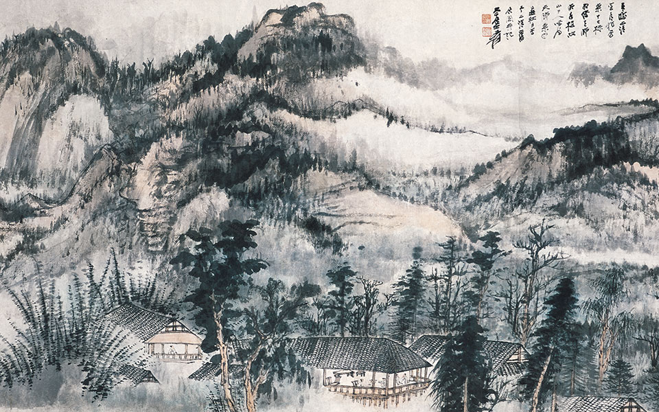 国画作品(12)高清_国画作品(12)张大千高清_张大千国画作品(12)高清_张大千_近现代