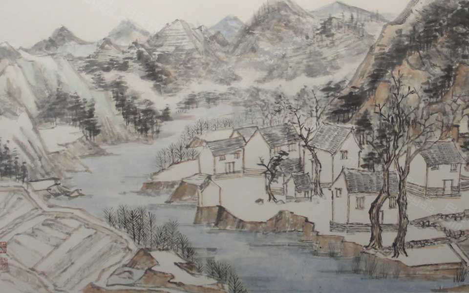 2013天津美院毕业展国画作品199高清