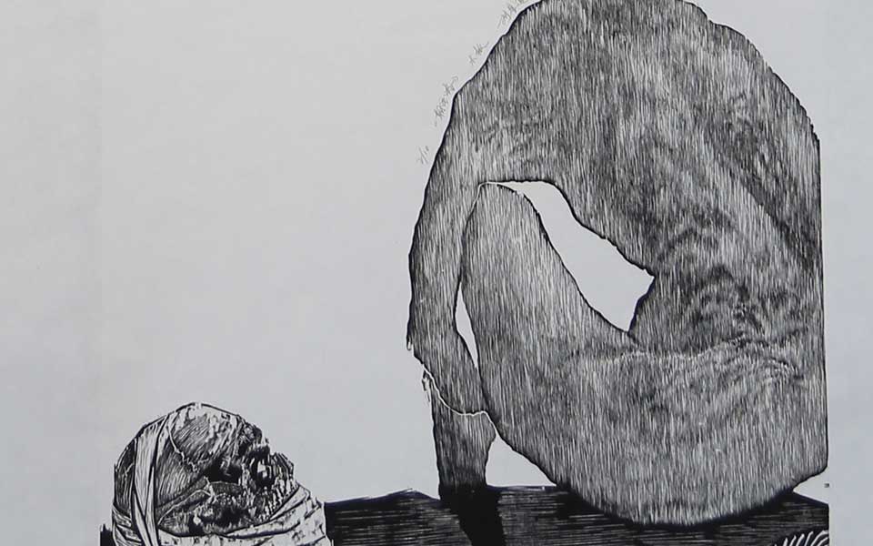 2013天津美院毕业展版画作品高清
