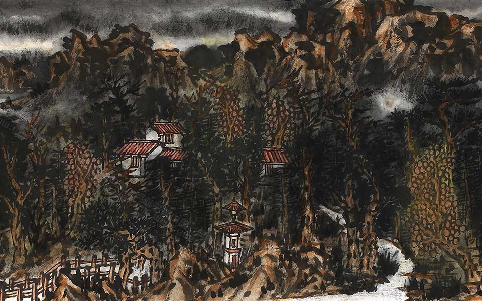 国画作品38高清_国画作品38邹梦德高清_邹梦德国画作品38高清_邹梦德_当代