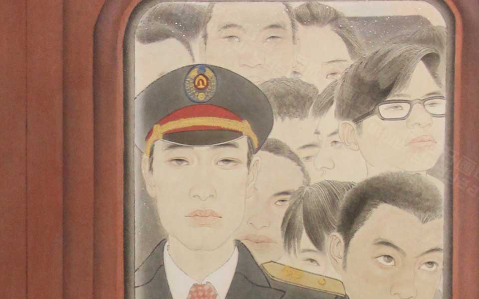 2013天津美院毕业展国画作品064高清