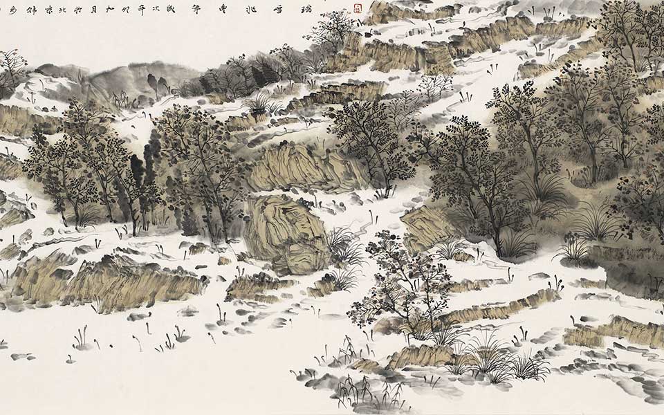 瑞雪兆丰年高清_瑞雪兆丰年韩步勇高清_韩步勇瑞雪兆丰年高清_韩步勇_当代