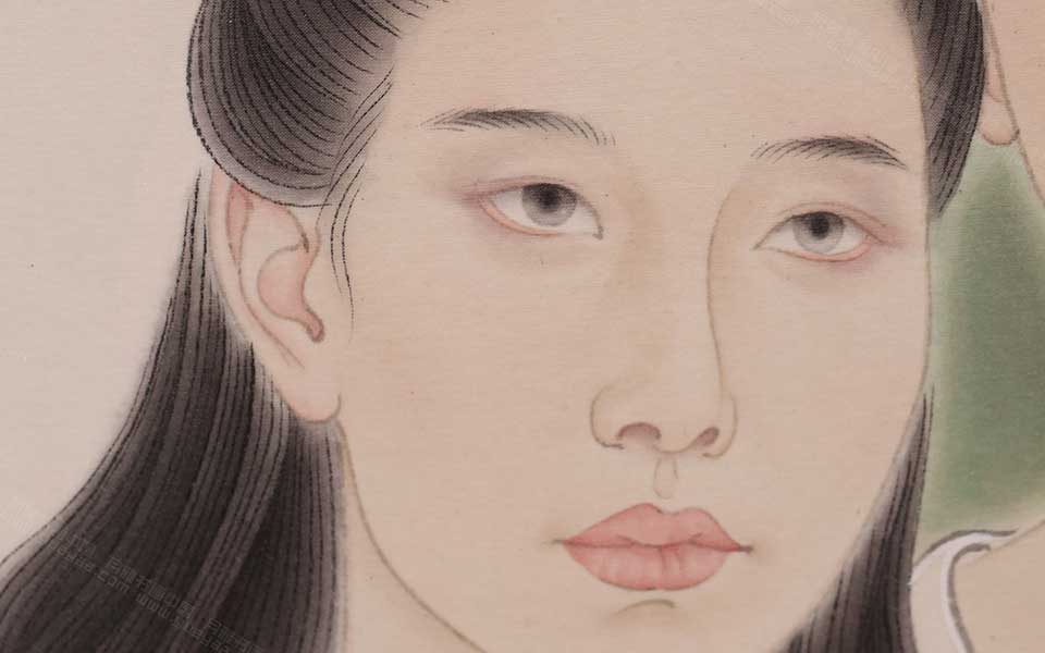2013天津美院毕业展国画作品（局部展示）007高清