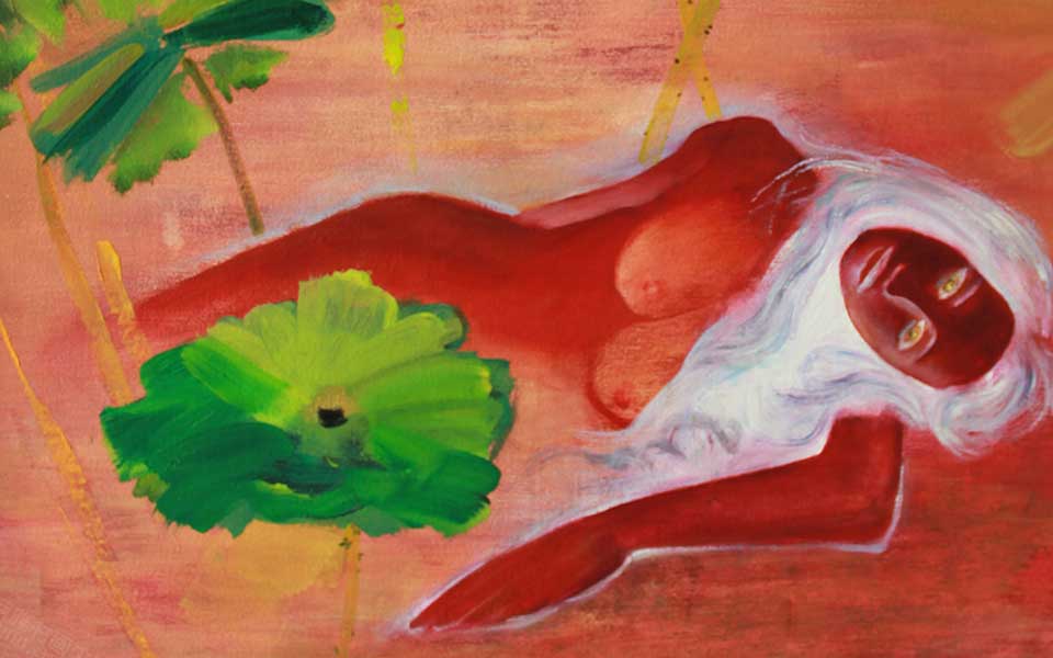 2013哈尔滨师范美术学院毕业展作品 罗可 四季1120x80cm高清