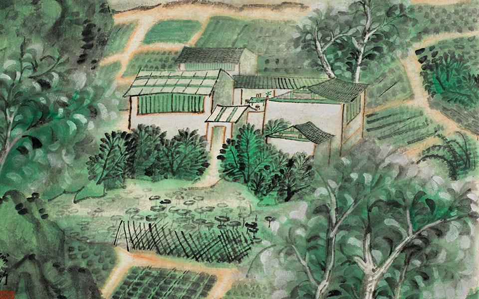 田园心象系列5高清_田园心象系列5周松竹高清_周松竹田园心象系列5高清_周松竹_当代