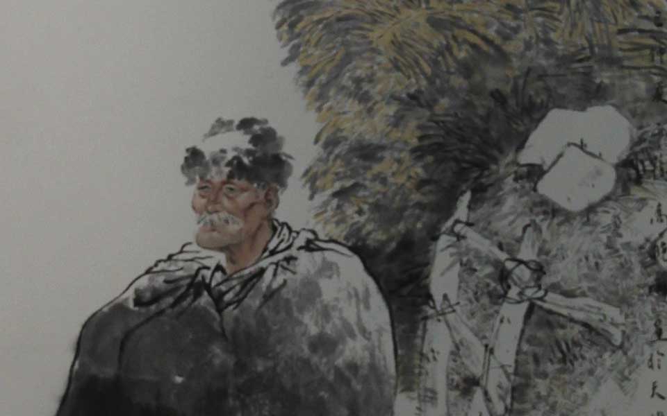 2013天津美院毕业展国画作品082高清