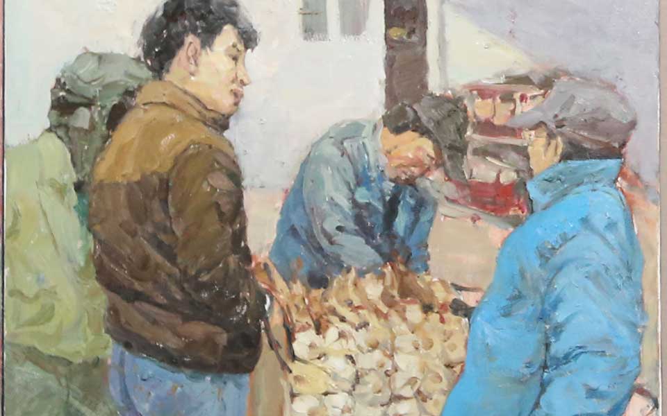 2013天津美院毕业展油画作品035高清