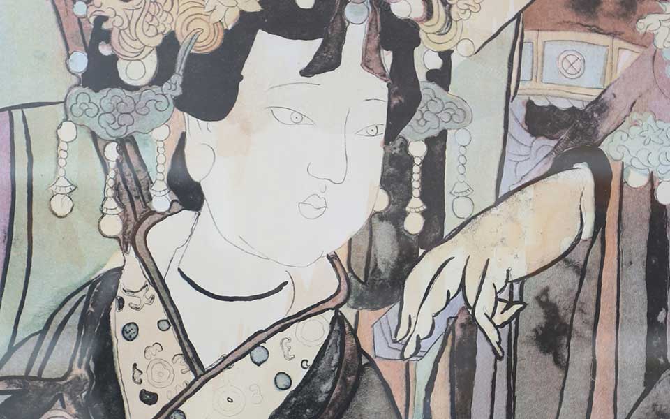 2013天津美院毕业展版画作品035高清