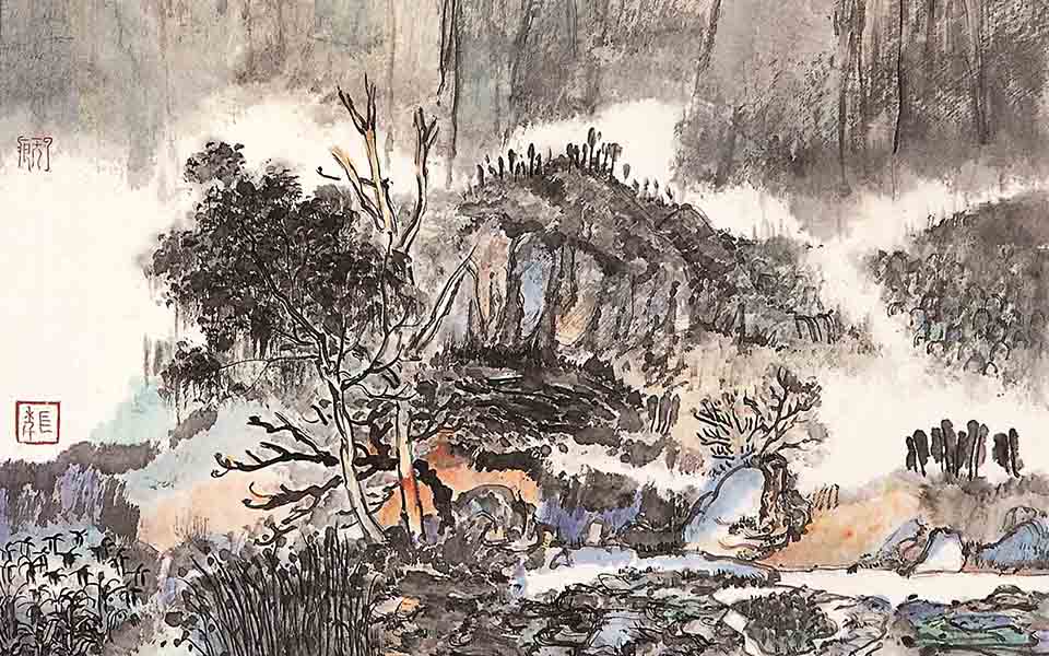 国画作品 28高清_国画作品 28刘钻高清_刘钻国画作品高清_刘钻_当代
