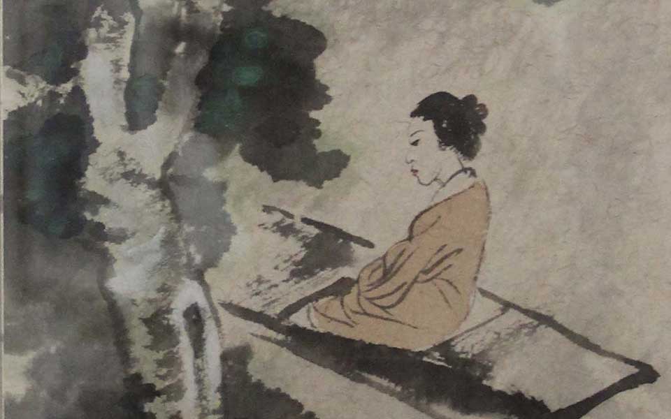 2013天津美院毕业展国画作品087高清