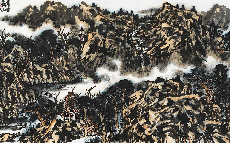 国画作品36高清_国画作品36邹梦德高清_邹梦德国画作品36高清_邹梦德_当代