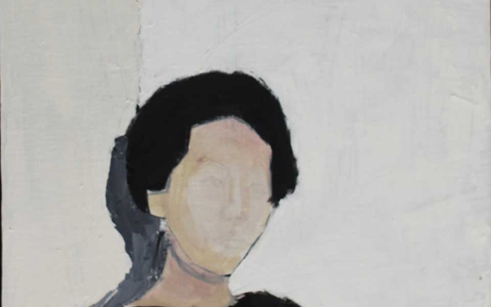 2013哈尔滨师范美术学院毕业展作品 方凯静 油画作品550x70cm高清