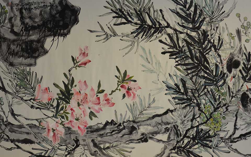 2013中国美院毕业展国画作品高清