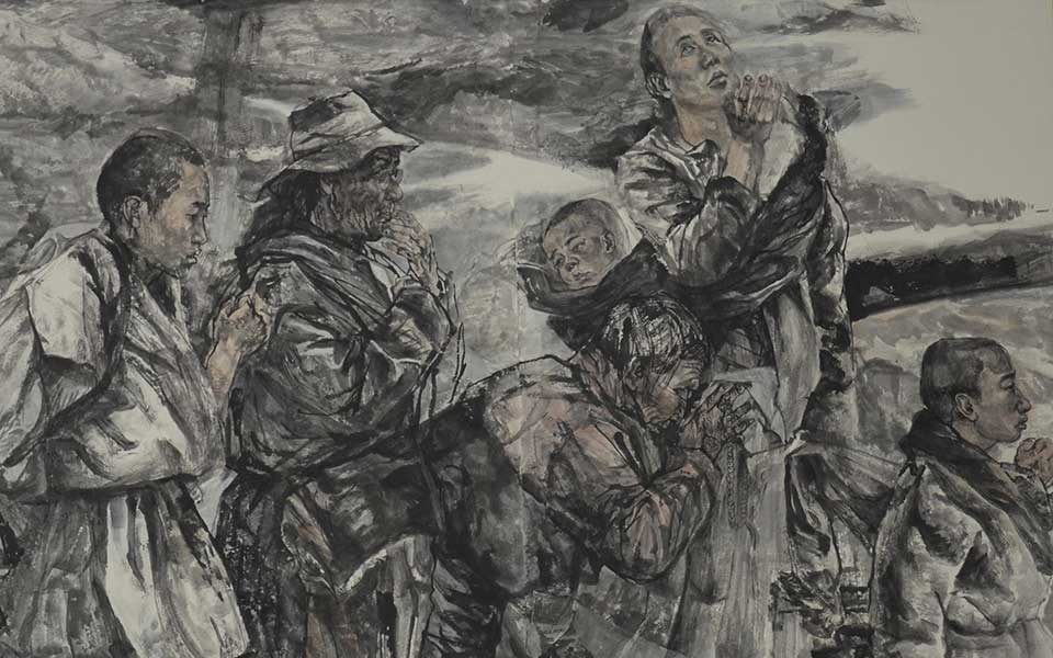 2013中国美院毕业展壁画作品高清