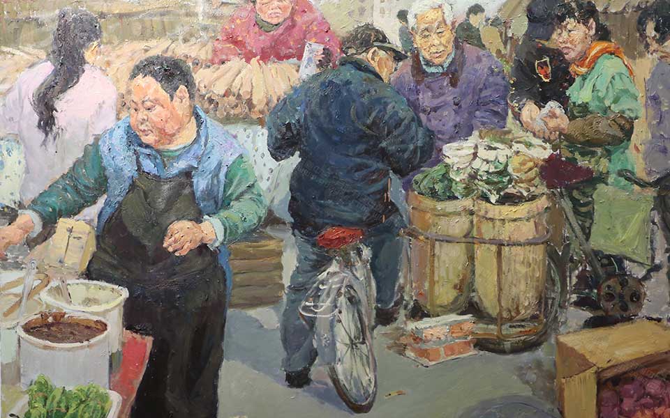 2013天津美院毕业展油画作品034高清