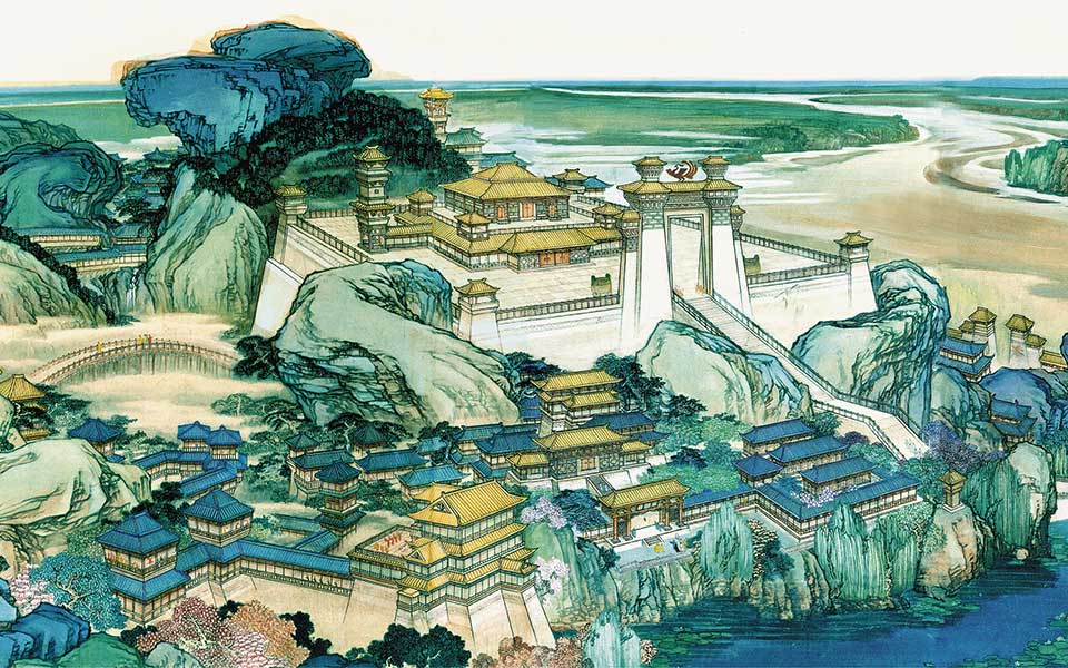 《阿房宫赋》高清_《阿房宫赋》杨晓阳高清_杨晓阳《阿房宫赋》高清_杨晓阳_当代