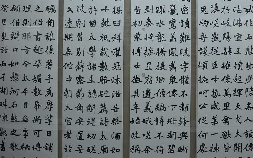 2013中国美院毕业展书法作品高清