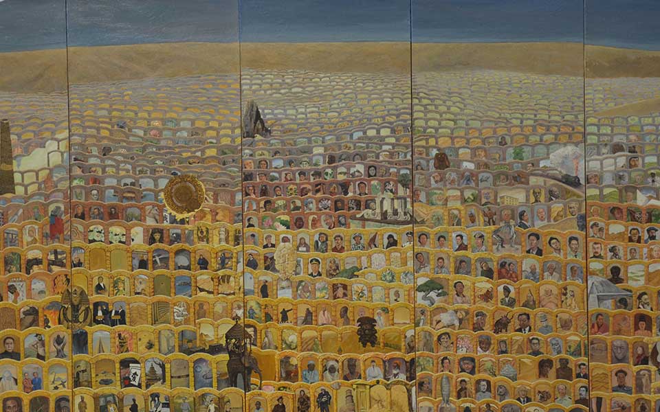 2013中国美院毕业展壁画作品高清