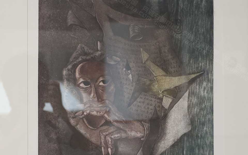 2013天津美院毕业展版画作品065高清
