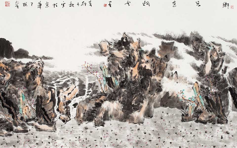 家乡总在烟雨里高清_家乡总在烟雨里王跃奎高清_王跃奎家乡总在烟雨里高清_王跃奎_当代