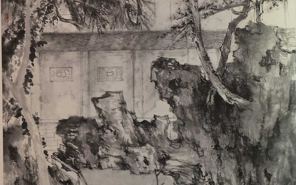 2013中国美院毕业展国画作品高清