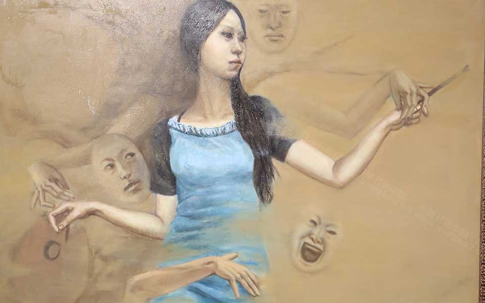 2013天津美院毕业展油画作品002高清