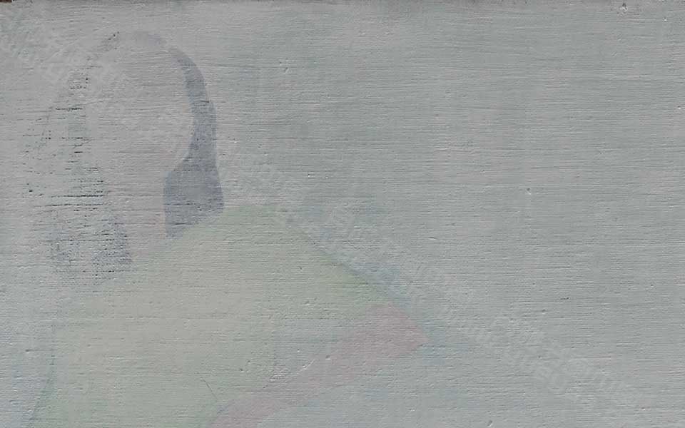 2013哈尔滨师范美术学院毕业展作品 方凯静 油画作品240x60cm高清