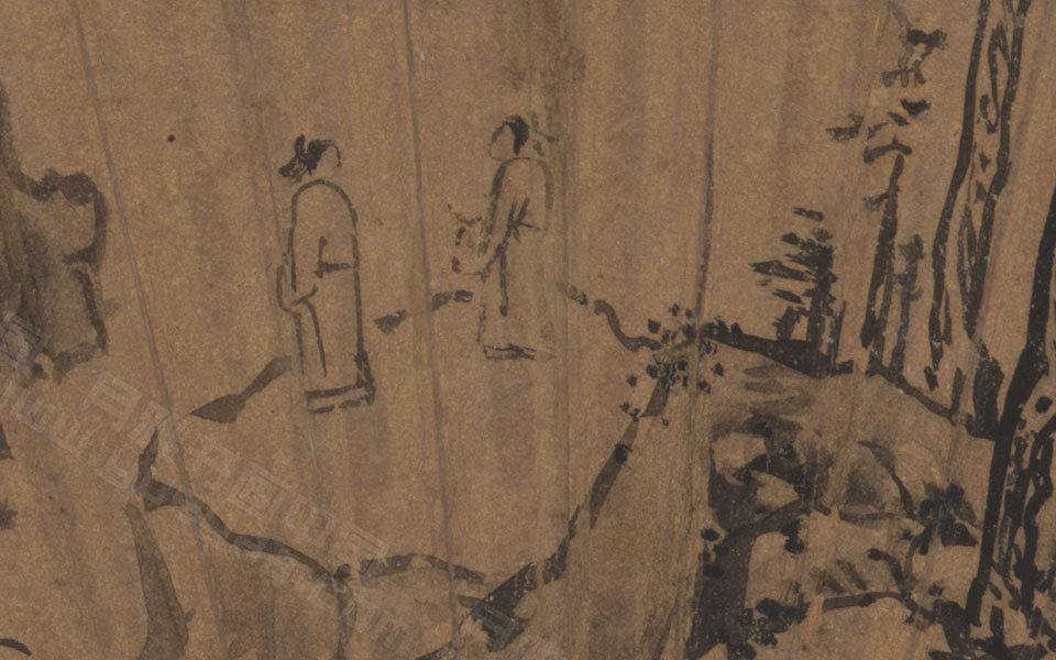 山水图高清_文嘉山水图高清_山水图文嘉高清_文嘉_明代_旅顺博物馆