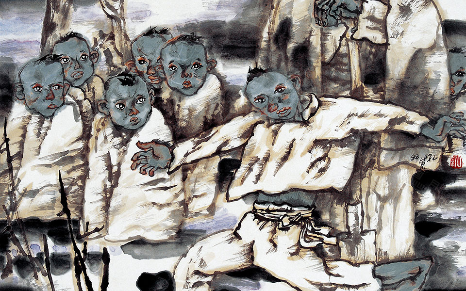 国画作品32高清_国画作品32孔紫高清_孔紫国画作品32高清_孔紫_当代
