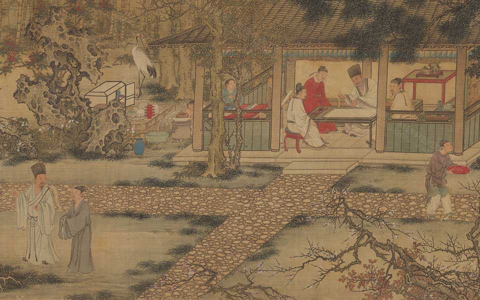 香山九老图卷高清_香山九老图卷谢环高清_谢环香山九老图卷高清_谢环_明代 