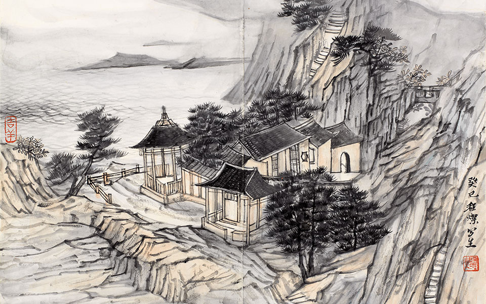 苏州西山写生之二高清_苏州西山写生之二程灿高清_程灿苏州西山写生之二高清_程灿_当代