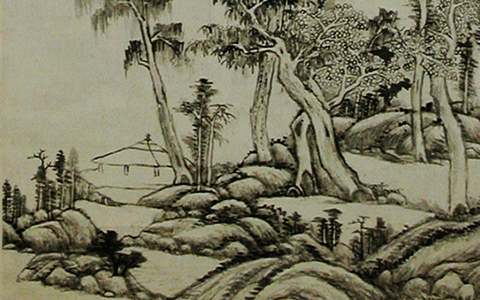 仿黄公望高克恭山水高清_王原祁仿黄公望高克恭山水高清_仿黄公望高克恭山水王原祁高清_王原祁_清代