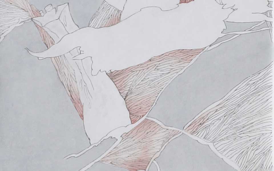 2013哈尔滨师范美术学院毕业展作品 李成博 逍遥游中间144cmX170cm高清