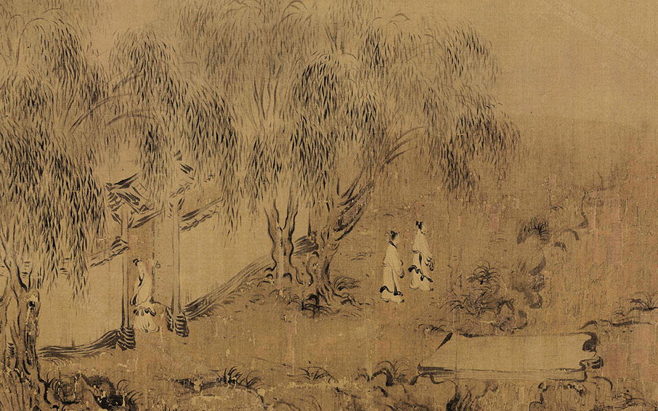 诗经小雅高清_佚名诗经小雅高清_诗经小雅佚名高清_佚名_宋代_绢布27x128(2)