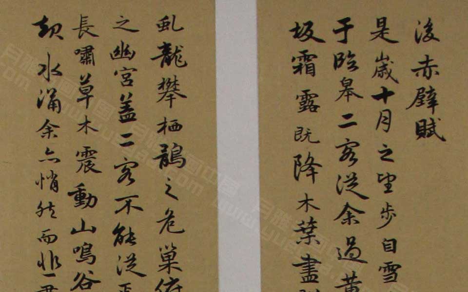 2013天津美院毕业展书法作品082高清