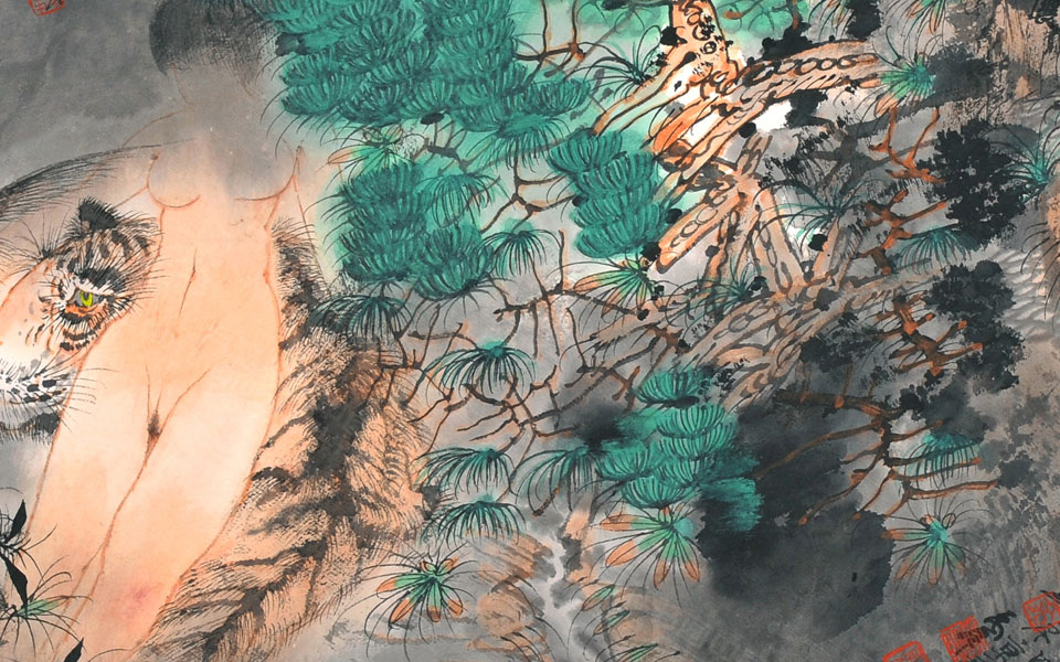 精神家园 西塞山怀古诗意图高清_精神家园 西塞山怀古诗意图卢禹舜高清_卢禹舜精神家园 西塞山怀古诗意图高清