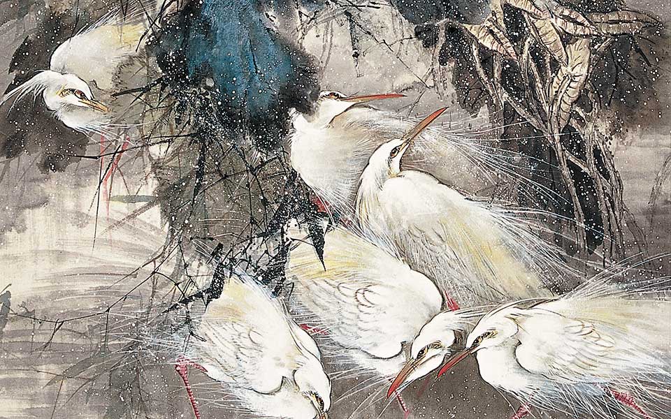 花鸟作品58 史玉 当代高清