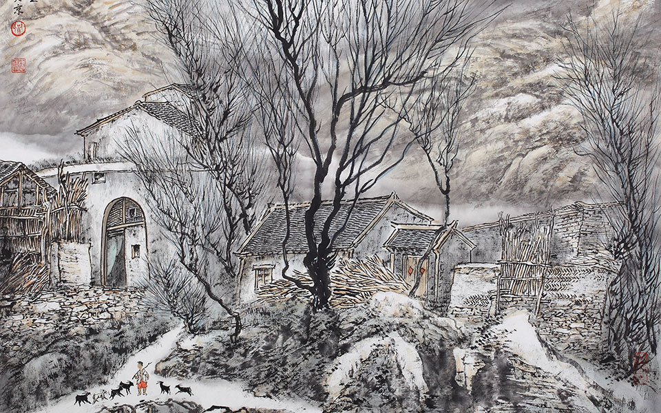 国画作品1高清_国画作品1计建清高清_计建清国画作品1高清_计建清_当代