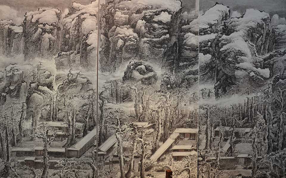 2013中国美院毕业展国画作品高清