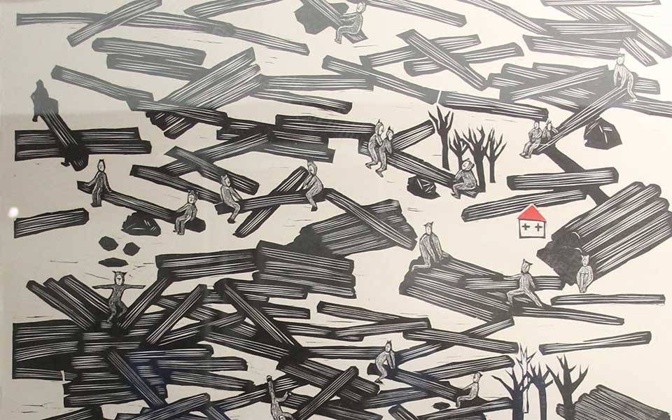 2013天津美院毕业展版画作品183高清