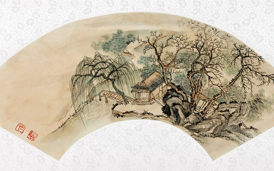 扇面高清_扇面程灿高清_程灿扇面高清_程灿_当代