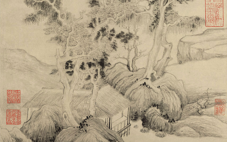 封泾仿古高清_董其昌封泾仿古高清_封泾仿古董其昌高清_董其昌_明代_纸本_30.4x81.5