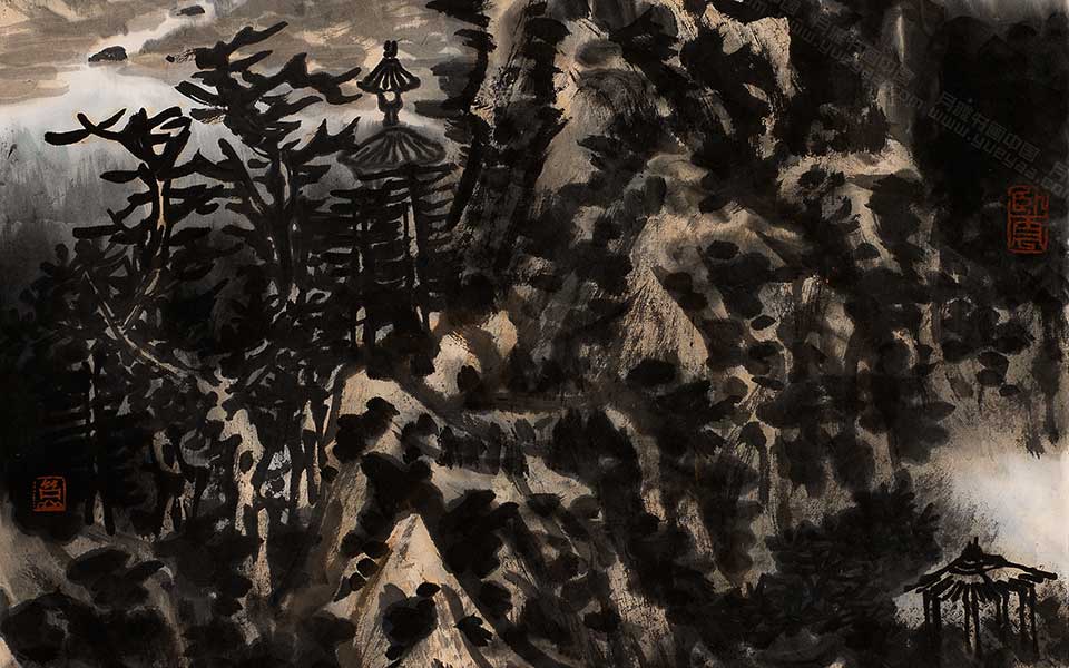 国画作品10高清_国画作品10邹梦德高清_邹梦德国画作品10高清_邹梦德_当代