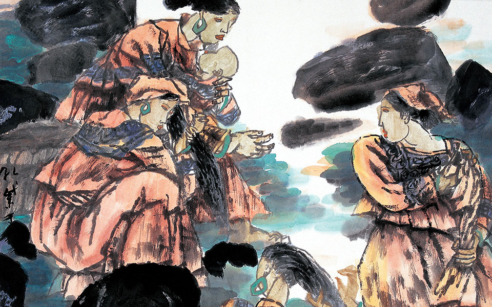 国画作品28高清_国画作品28孔紫高清_孔紫国画作品28高清_孔紫_当代