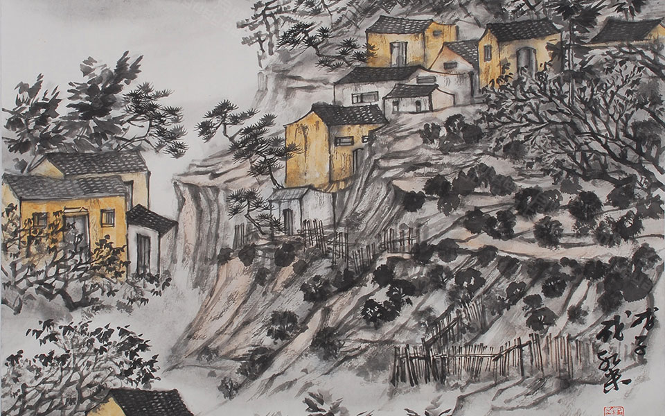 国画作品7高清_国画作品7程灿高清_程灿国画作品7高清_程灿_当代