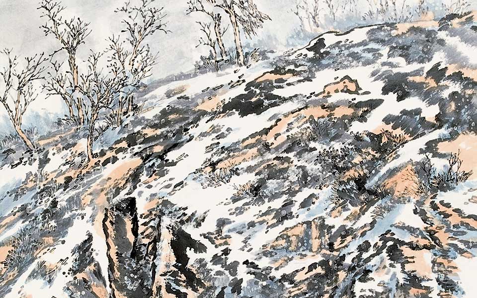 寒山雪影高清_寒山雪影刘丽高清_刘丽寒山雪影高清_刘丽_当代